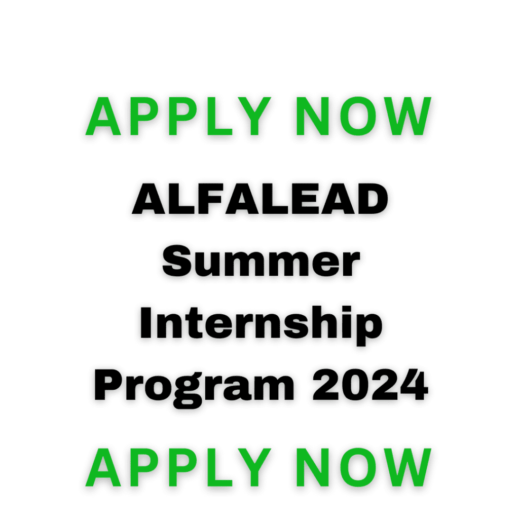 Alfalead Summer Internship Program 2024