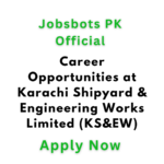 Career Opportunities At Karachi Shipyard &Amp; Engineering Works Limited (Ks&Amp;Ew)