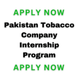 Pakistan Tobacco Company Internship Program
