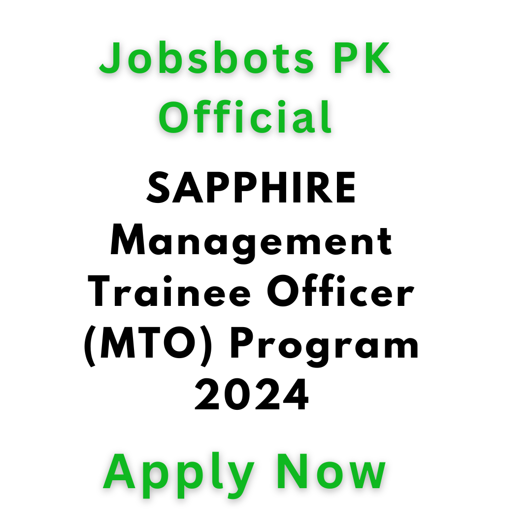 Sapphire Management Trainee Officer (Mto) Program 2024