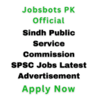 Sindh Public Service Commission Spsc Jobs Latest Advertisement