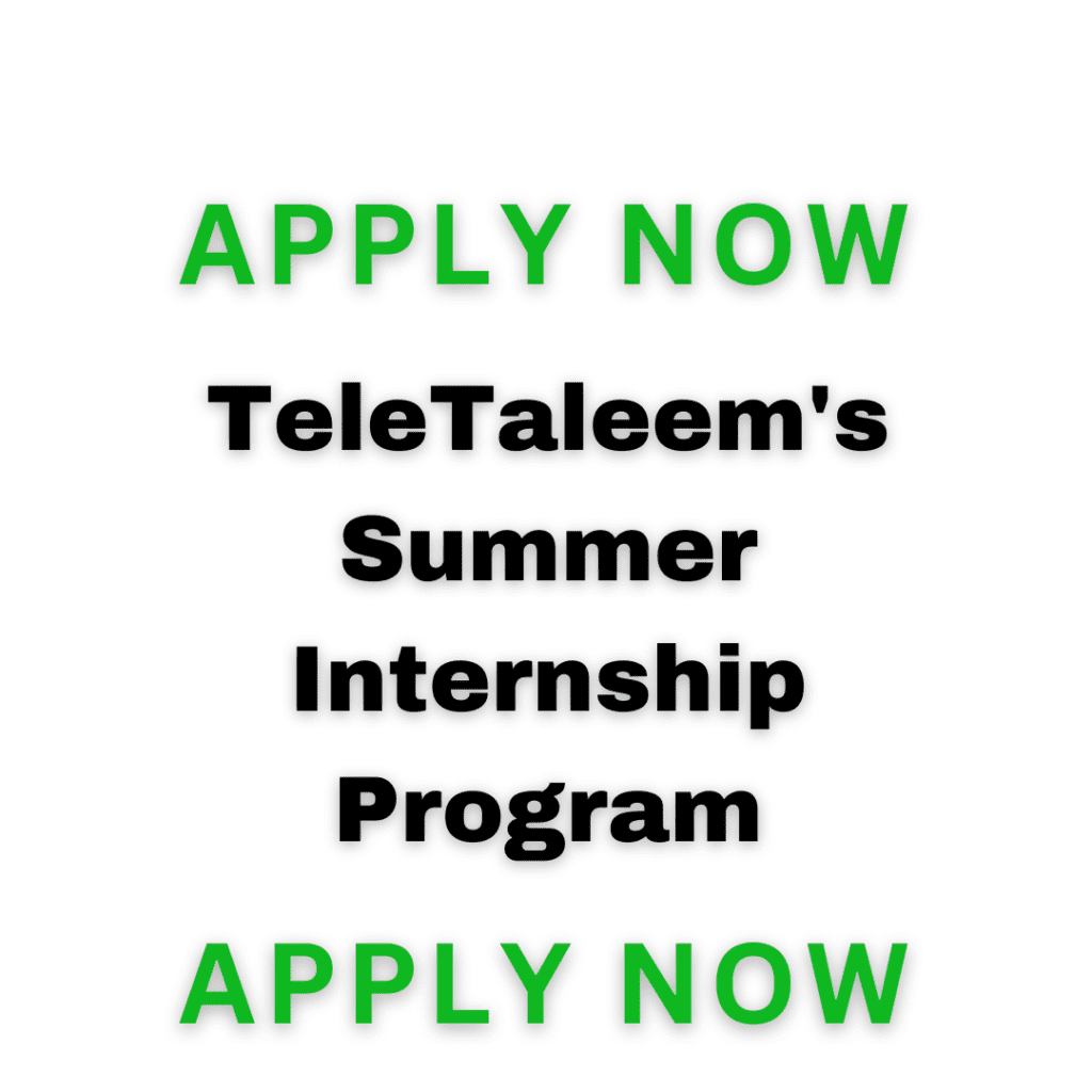 Teletaleem'S Summer Internship Program