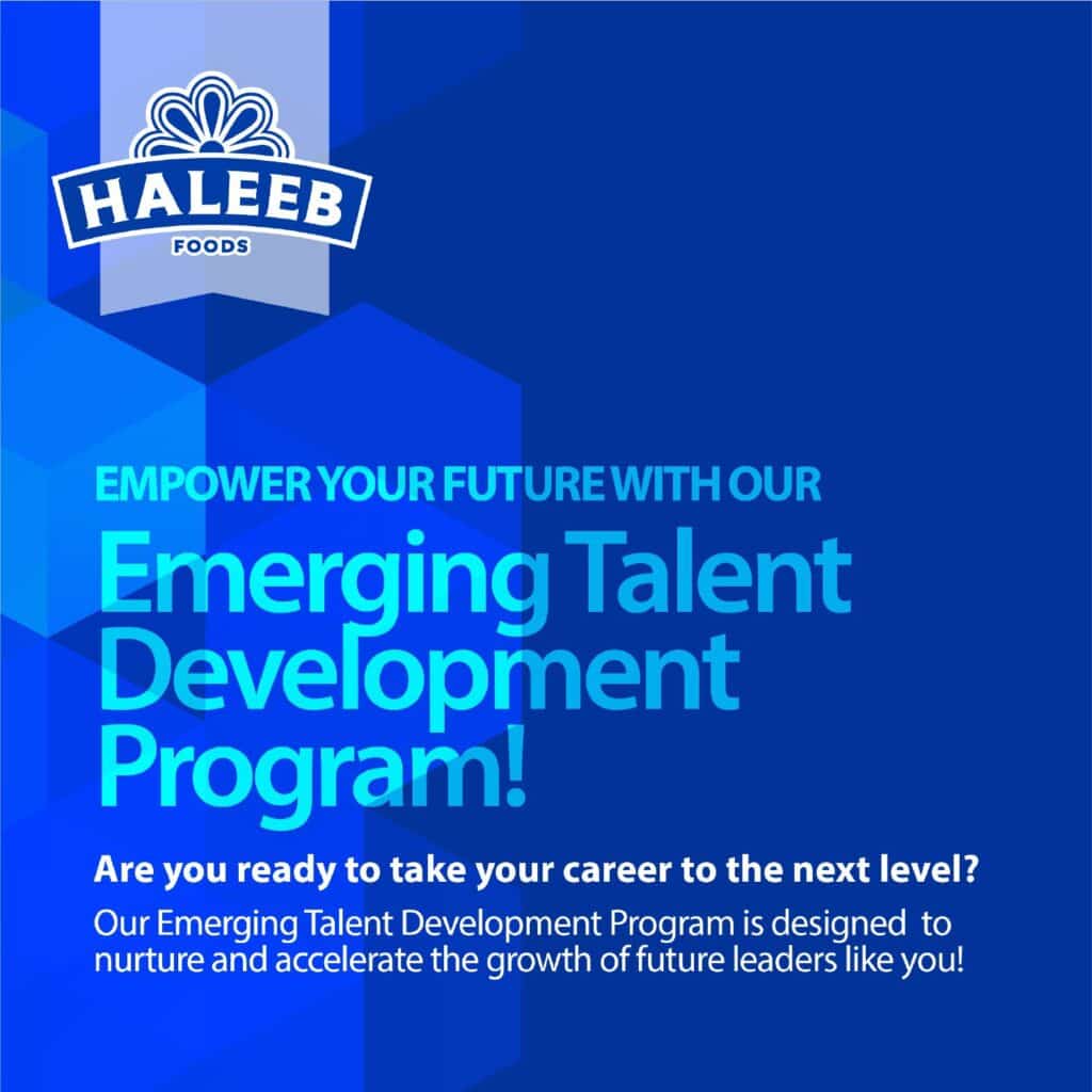Haleeb Foods Management Trainee Program 2024