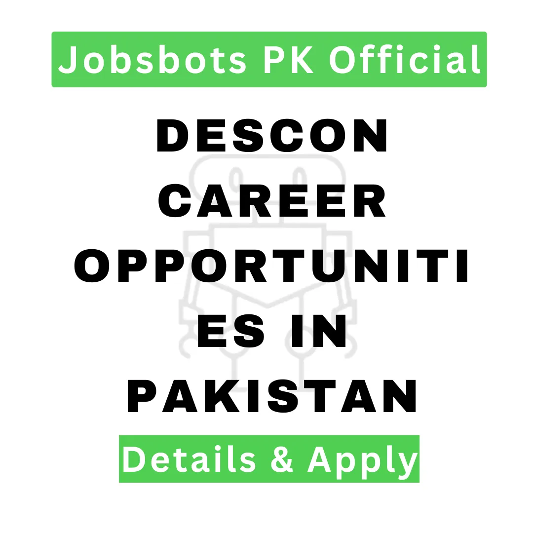 Descon Career Opportunities In Pakistan