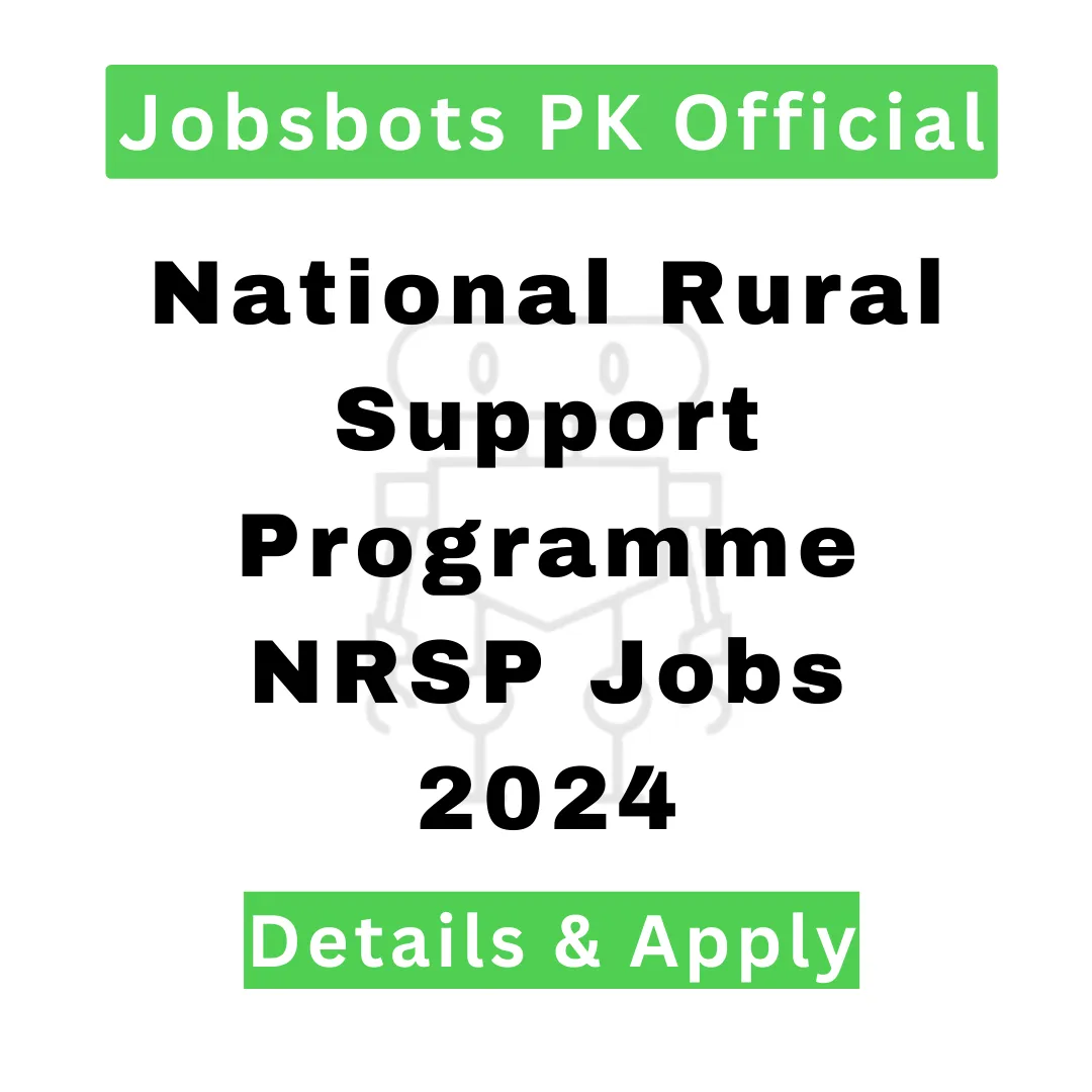 National Rural Support Programme Nrsp Jobs 2024