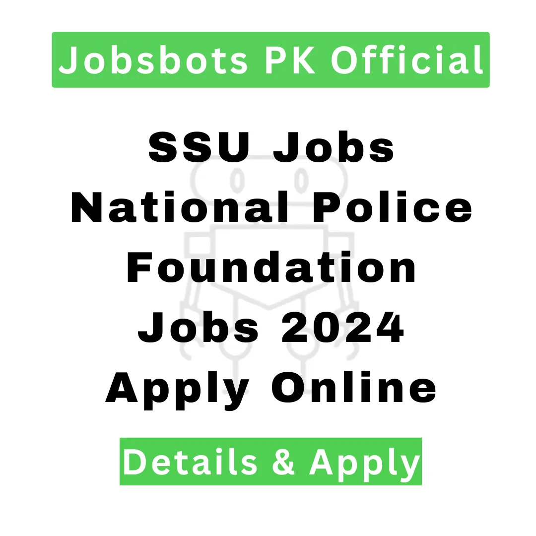 Ssu Jobs National Police Foundation Jobs 2024 Apply Online