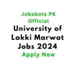University Of Lakki Marwat Jobs 2024