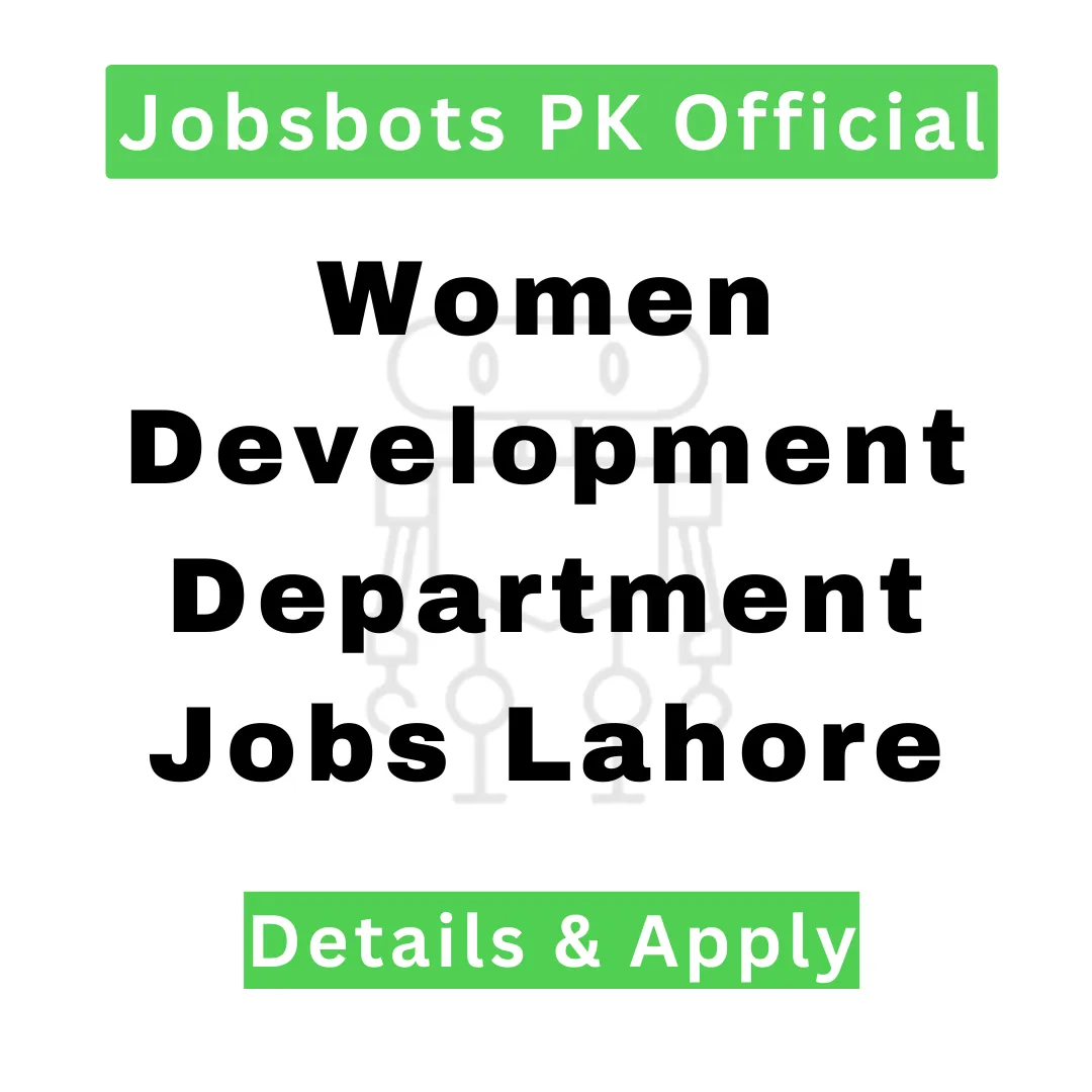 Women Development Department Jobs Lahore